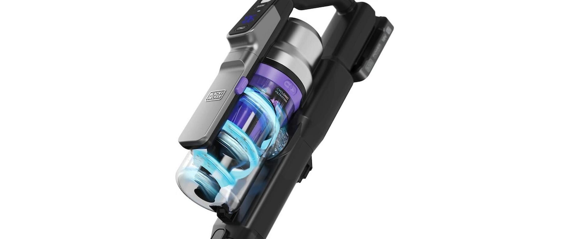 BLACK+DECKER Akku-Hand- und Stielsauger BSV520BRP Schwarz