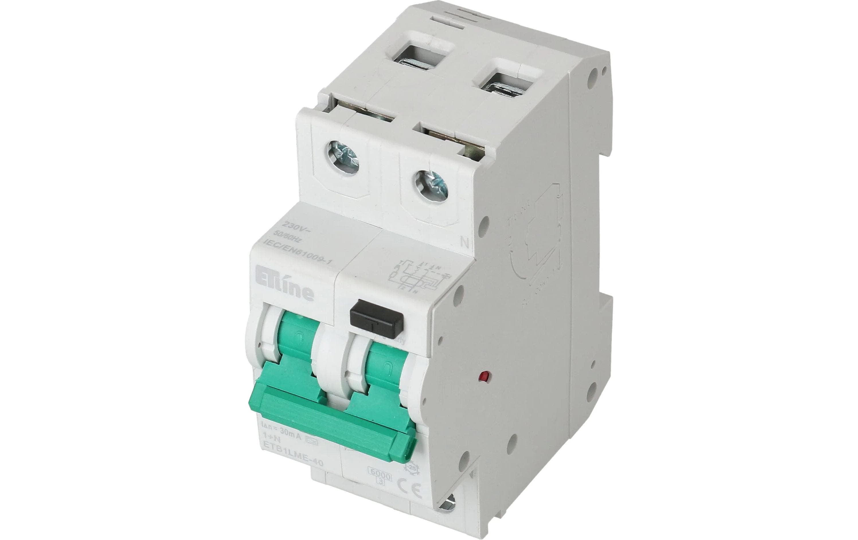 Max Hauri Build Leitungsschutzschalter 1P+N 13 A Max Hauri Build Leitungsschutzschalter 1P+N 13 A