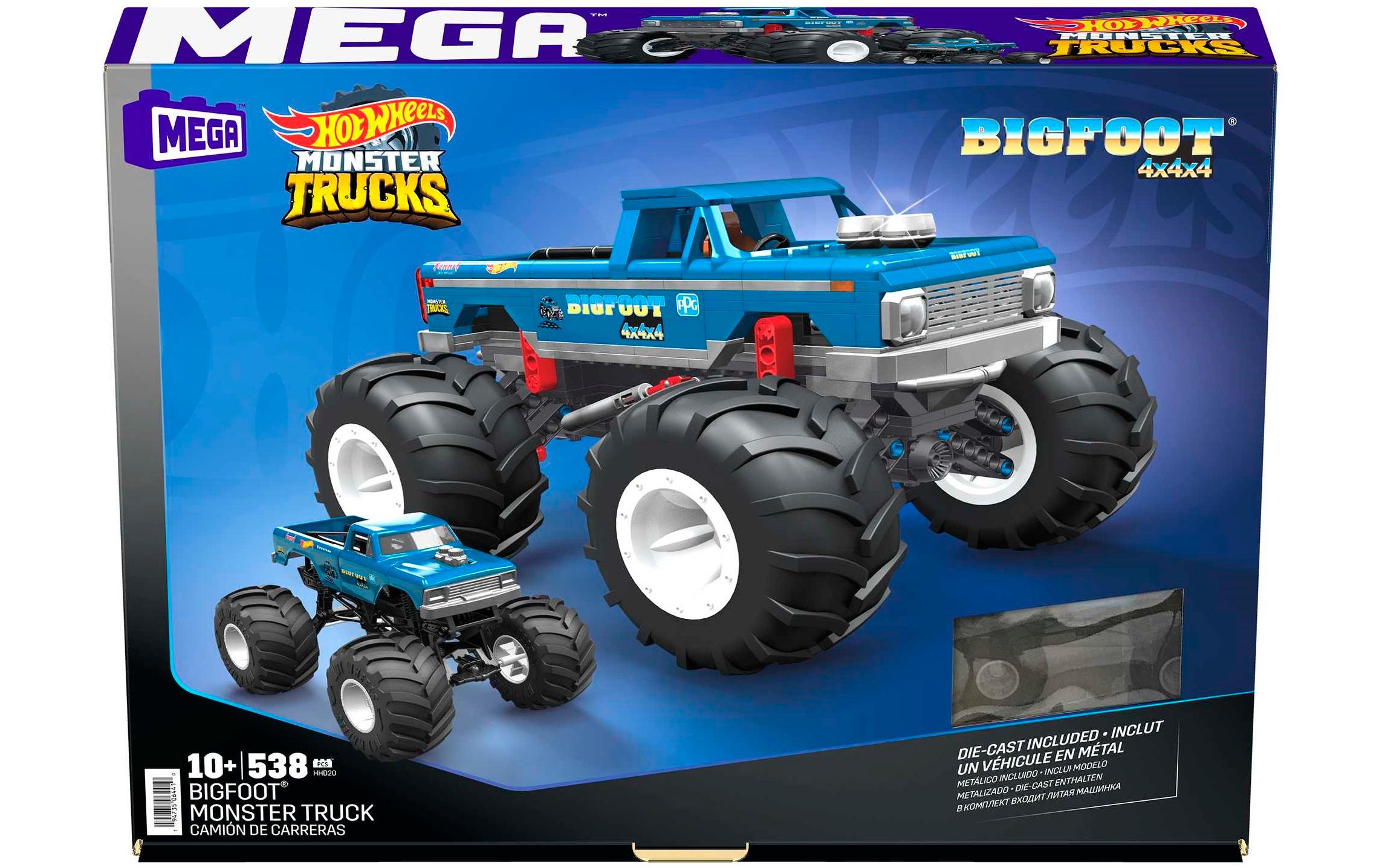 Mega Construx Hot Wheels Bigfoot Monster Truck