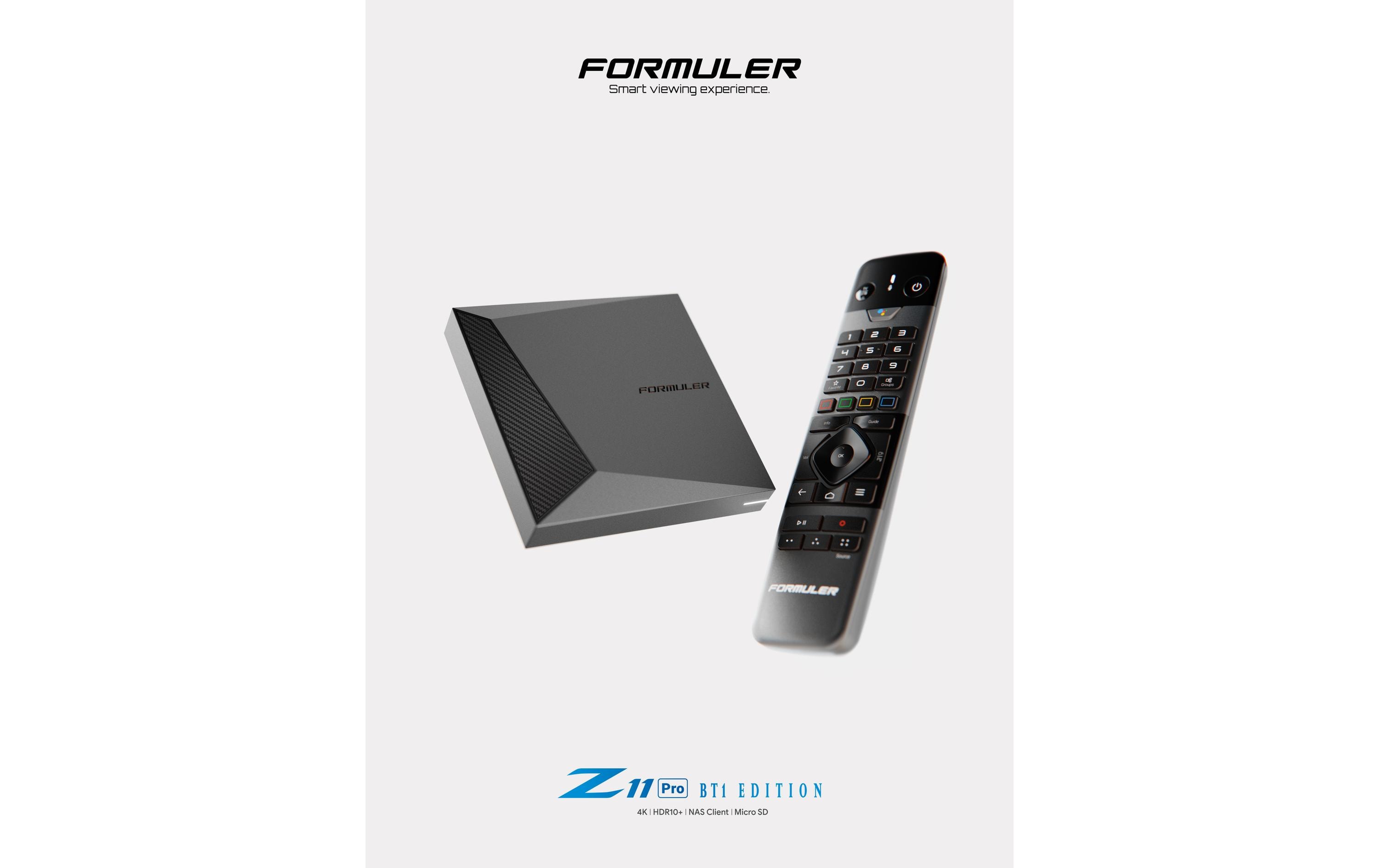 Formuler Mediaplayer / IPTV Player Z11 Pro