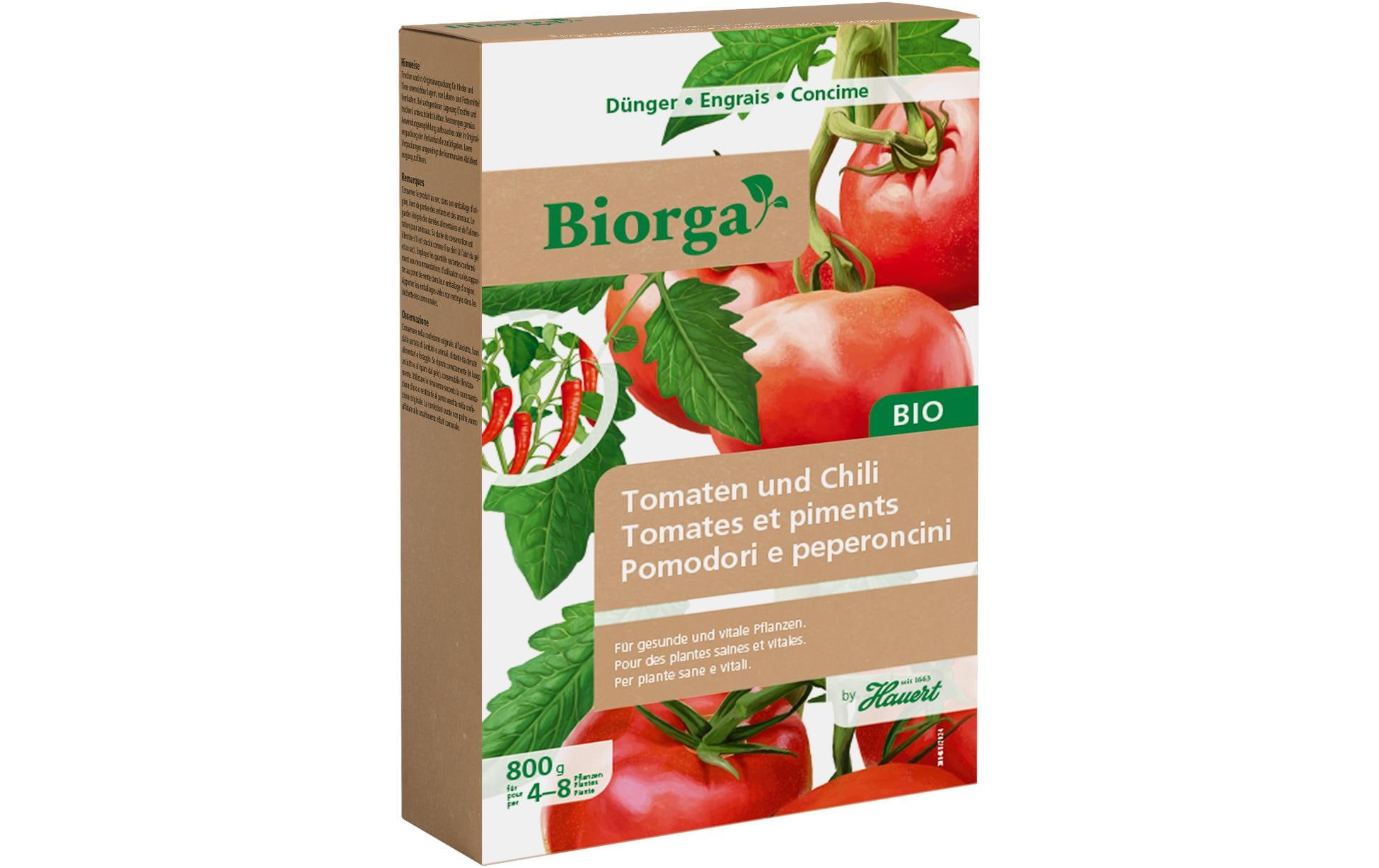 Hauert Biorga Tomaten und Chili 0.8 kg