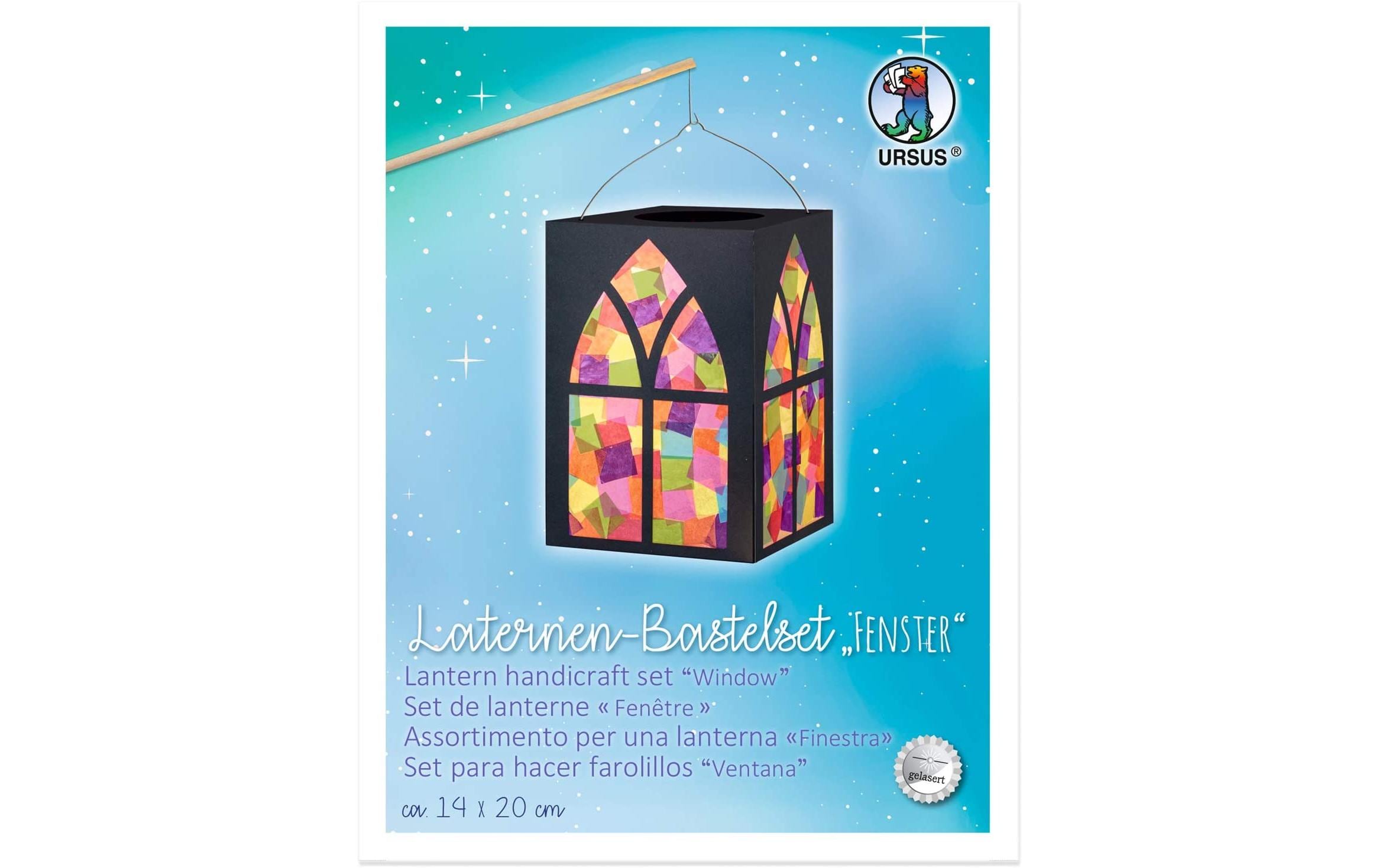 URSUS Laternen-Bastelset Fenster URSUS Laternen-Bastelset Fenster