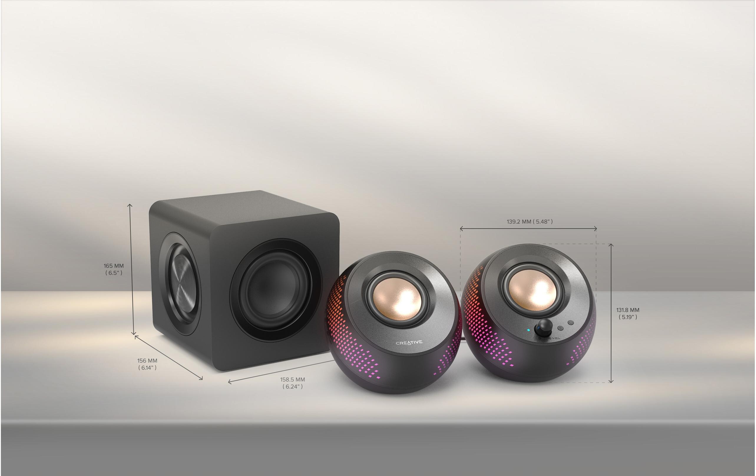 CREATIVE PC-Lautsprecher Pebble X Plus