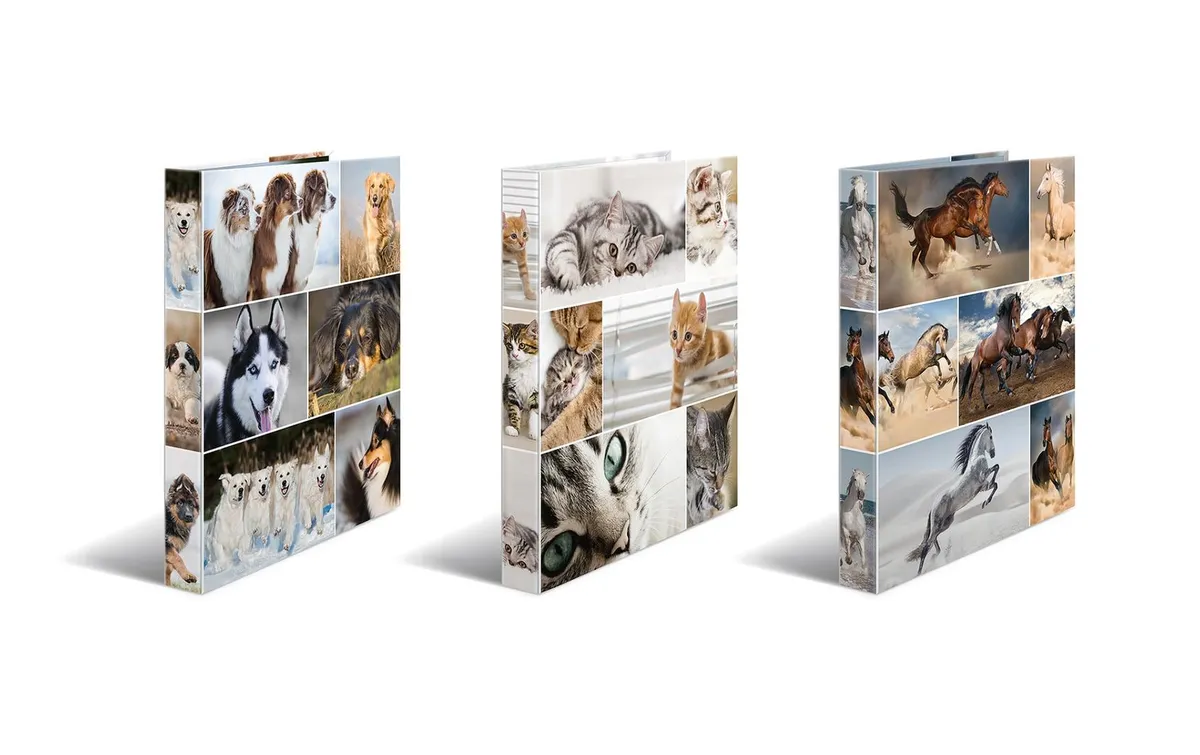 HERMA Ringbuch Hunde 2-Ring 3.5 cm HERMA Ringbuch Hunde 2-Ring 3.5 cm
