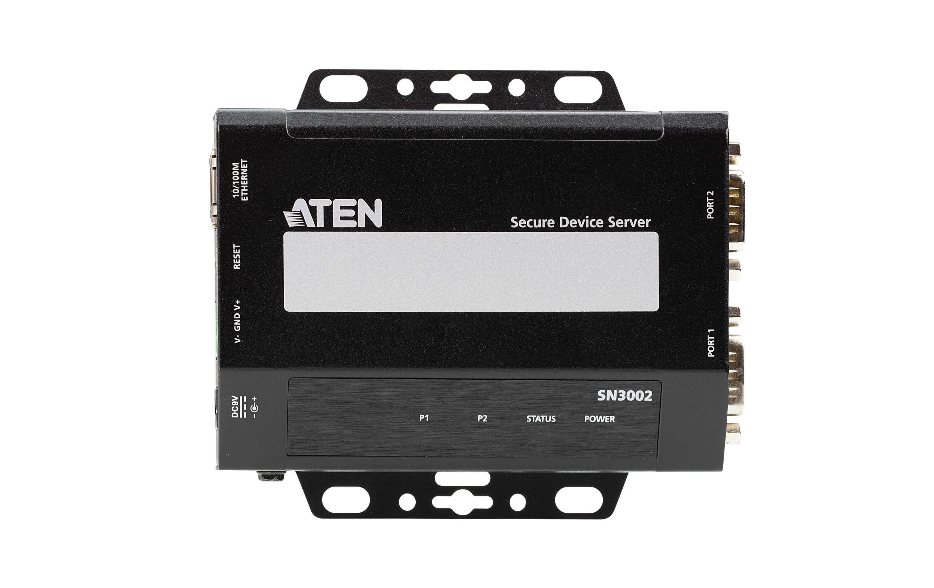 Aten RS-232-Extender SN3002P 2-Port Secure Device mit PoE