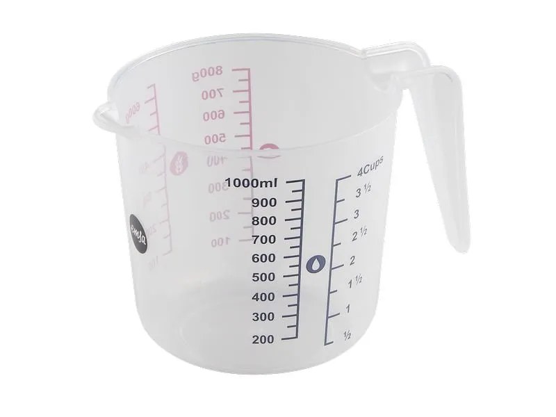 Emsa Messbecher Prep & Bake 10 dl, Transparent