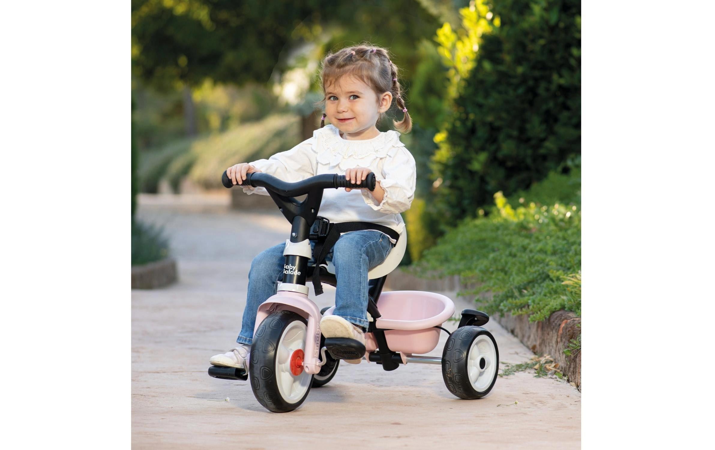 Smoby Dreirad Baby Balade Rosa