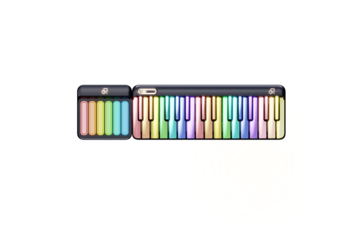 PopuMusic Keyboard PopuPiano 1 Set Schwarz PopuMusic Keyboard PopuPiano 1 Set Schwarz
