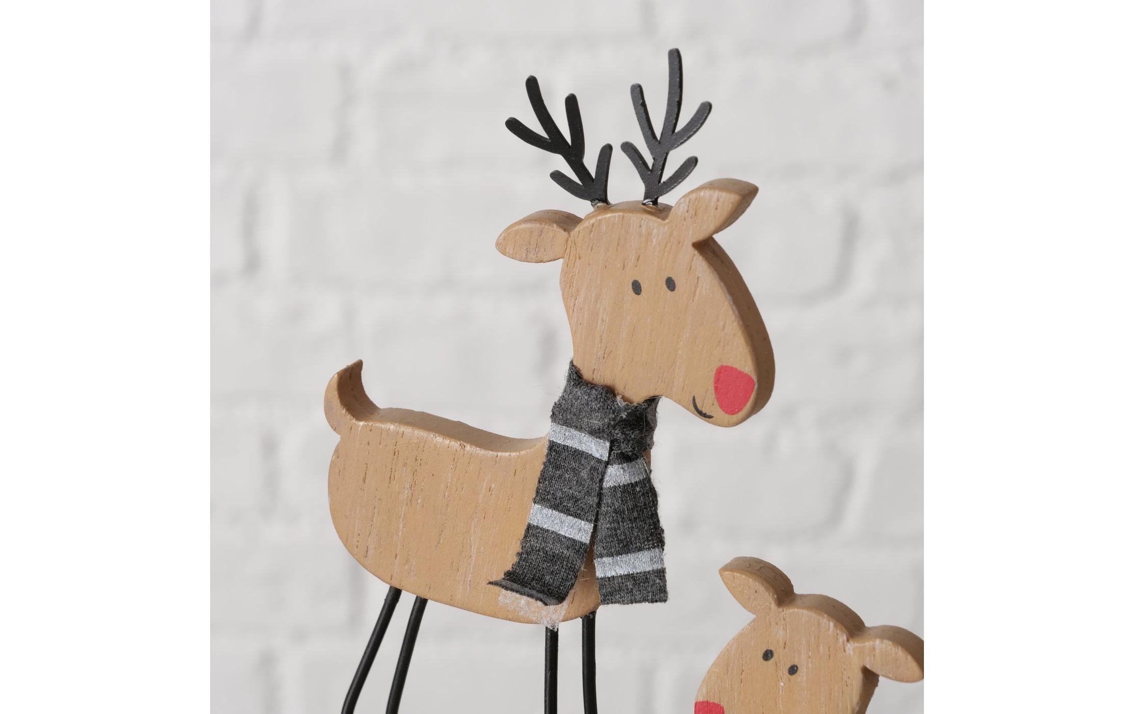 Boltze Teelichthalter Tima MDF, 31 x 21 cm