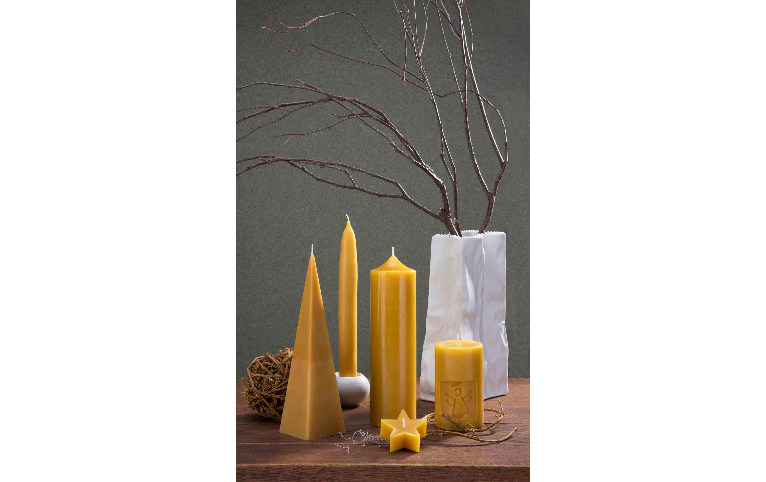 Glorex Bienenwachs 125g Orange