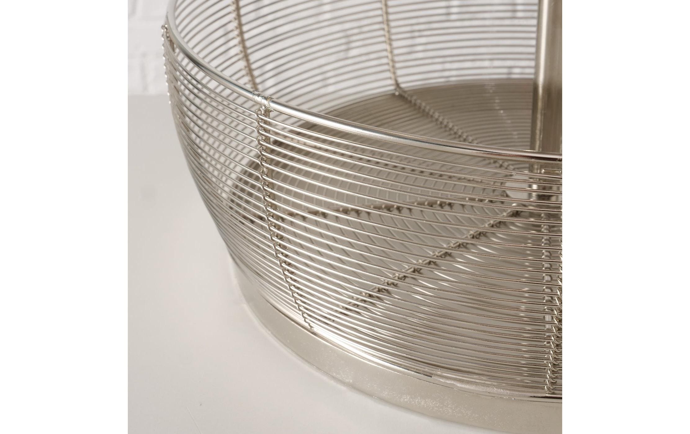 Boltze Etagere Enrico Silber, 70 x 36 cm