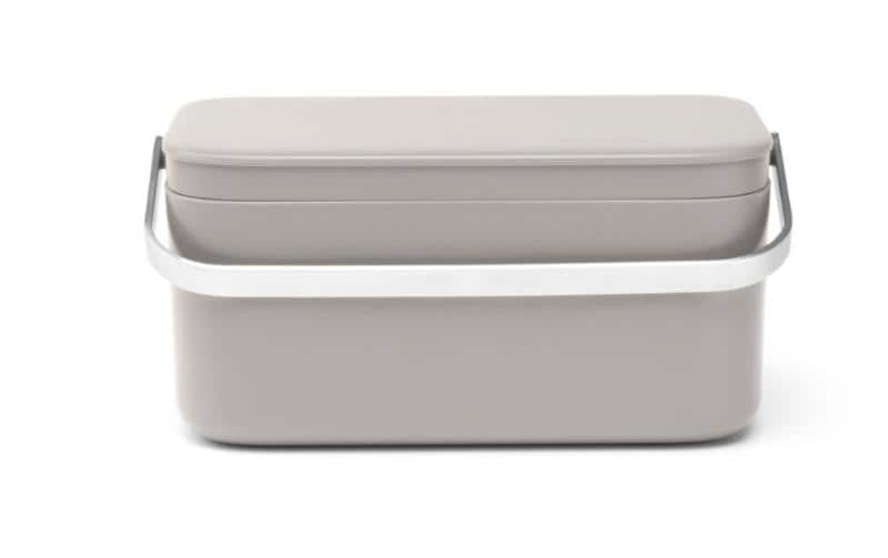 Brabantia Komposteimer 1.8 l, Grau