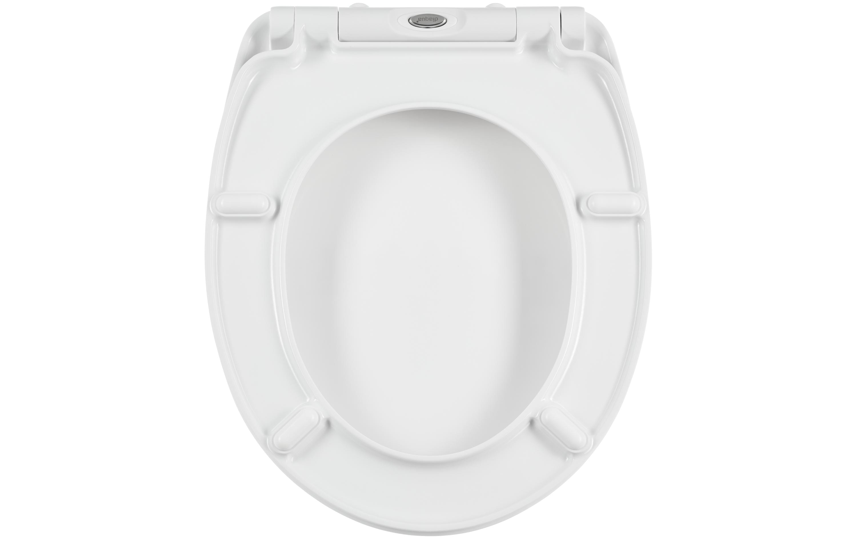 diaqua® Toilettensitz Duck mit Absenkautomatik, Weiss
