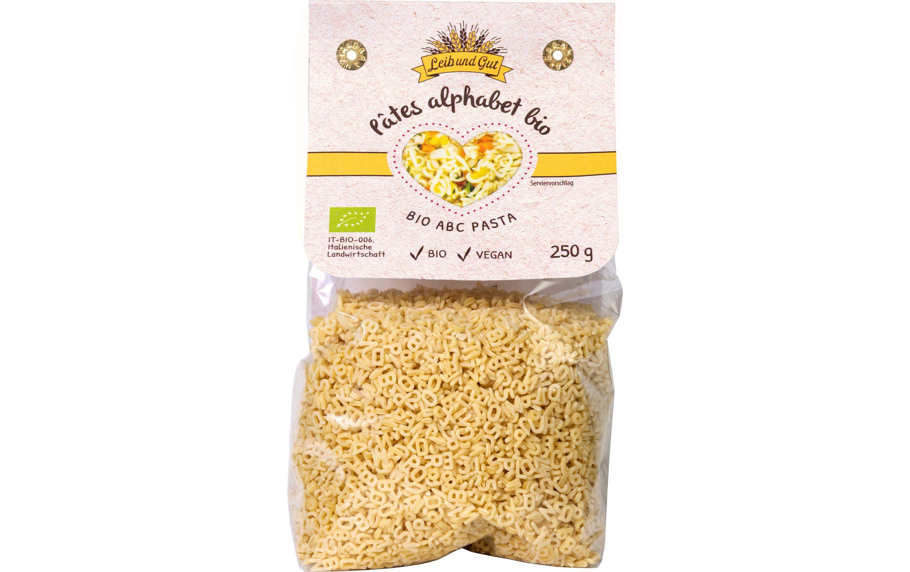 Leib und Gut Teigwaren ABC Pasta Bio 250 g