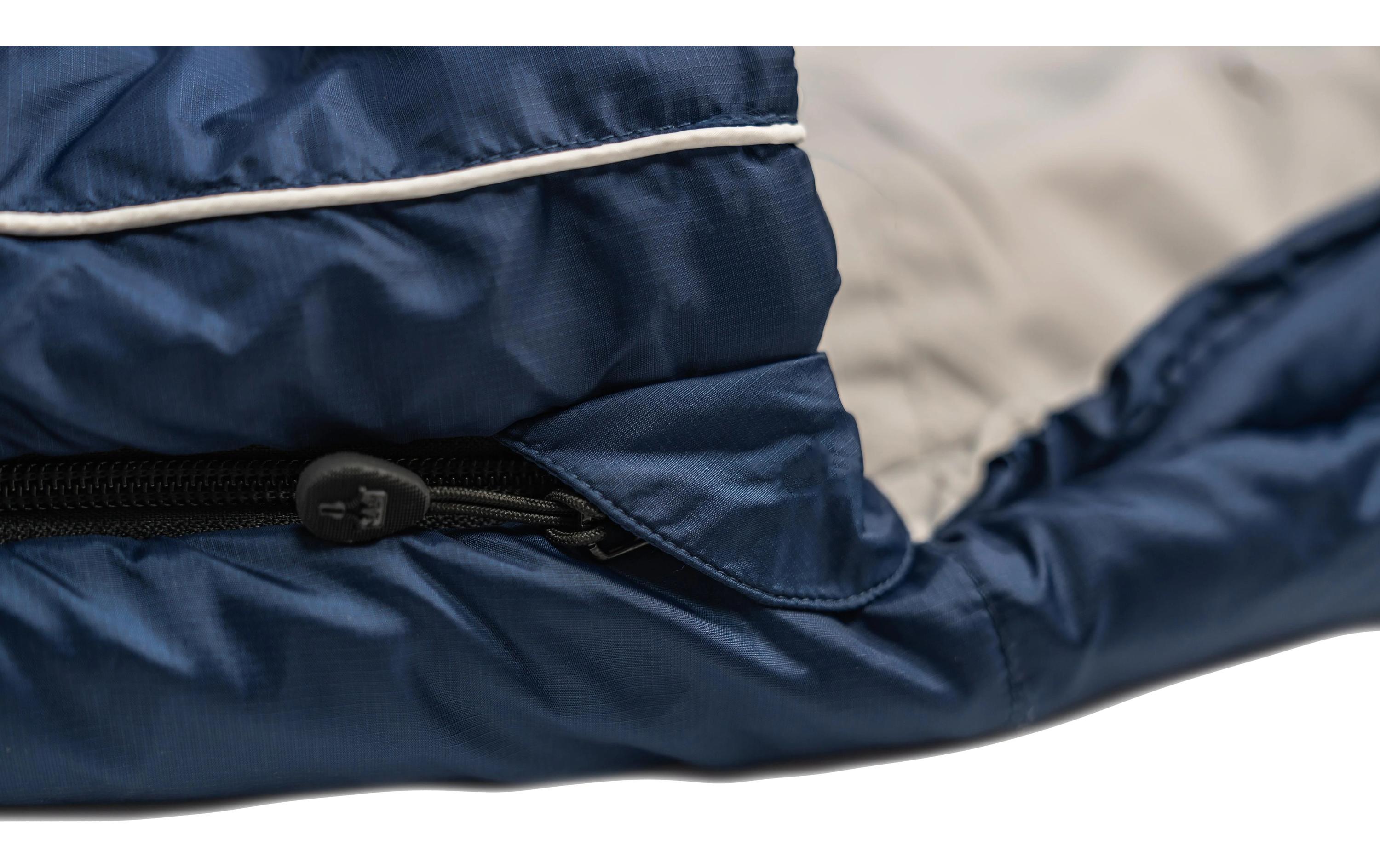 Grüezi Bag Schlafsack Biopod Wolle Murmeltier Comf. XXL Night Blue