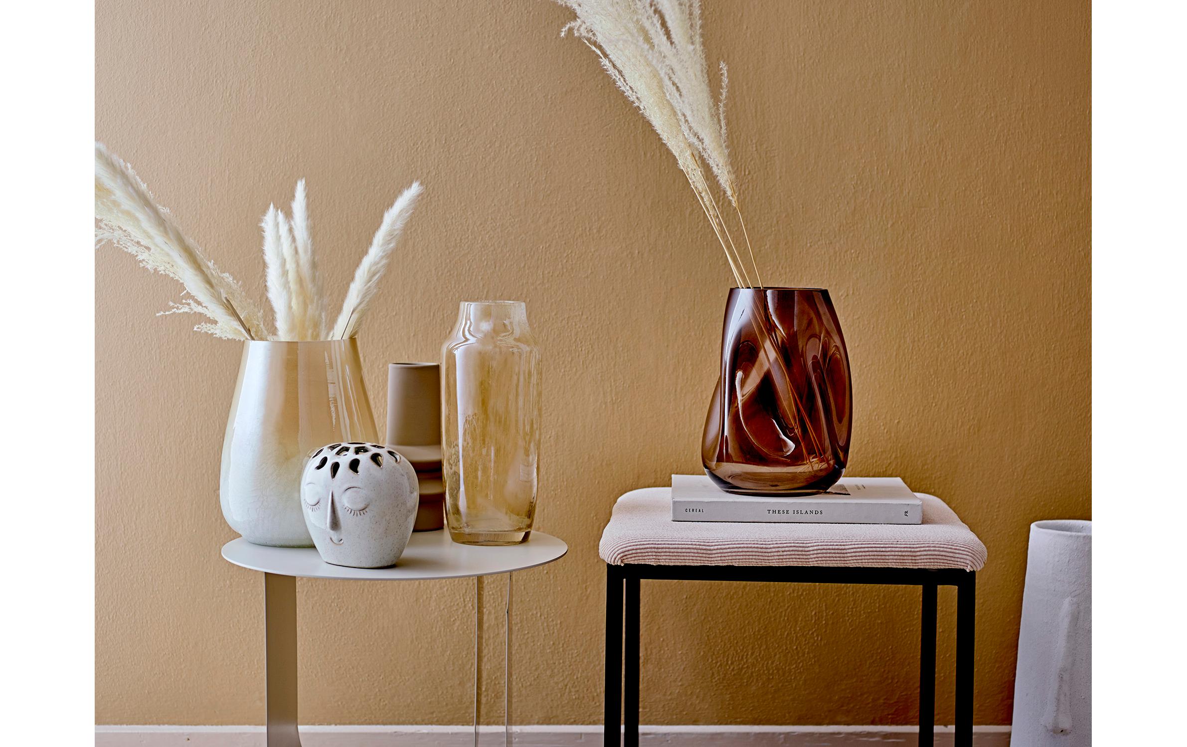 Bloomingville Vase Ingolf 26 cm, Braun