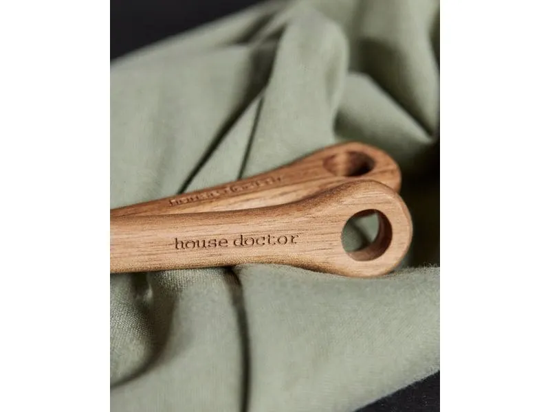 House Doctor Salatbesteck Eya, Akazienholz, Natur