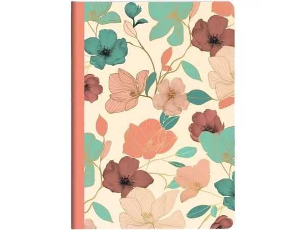 Clairefontaine Notizheft Gaia assortiert, A5, Liniert, Beige Clairefontaine Notizheft Gaia assortiert, A5, Liniert, Beige