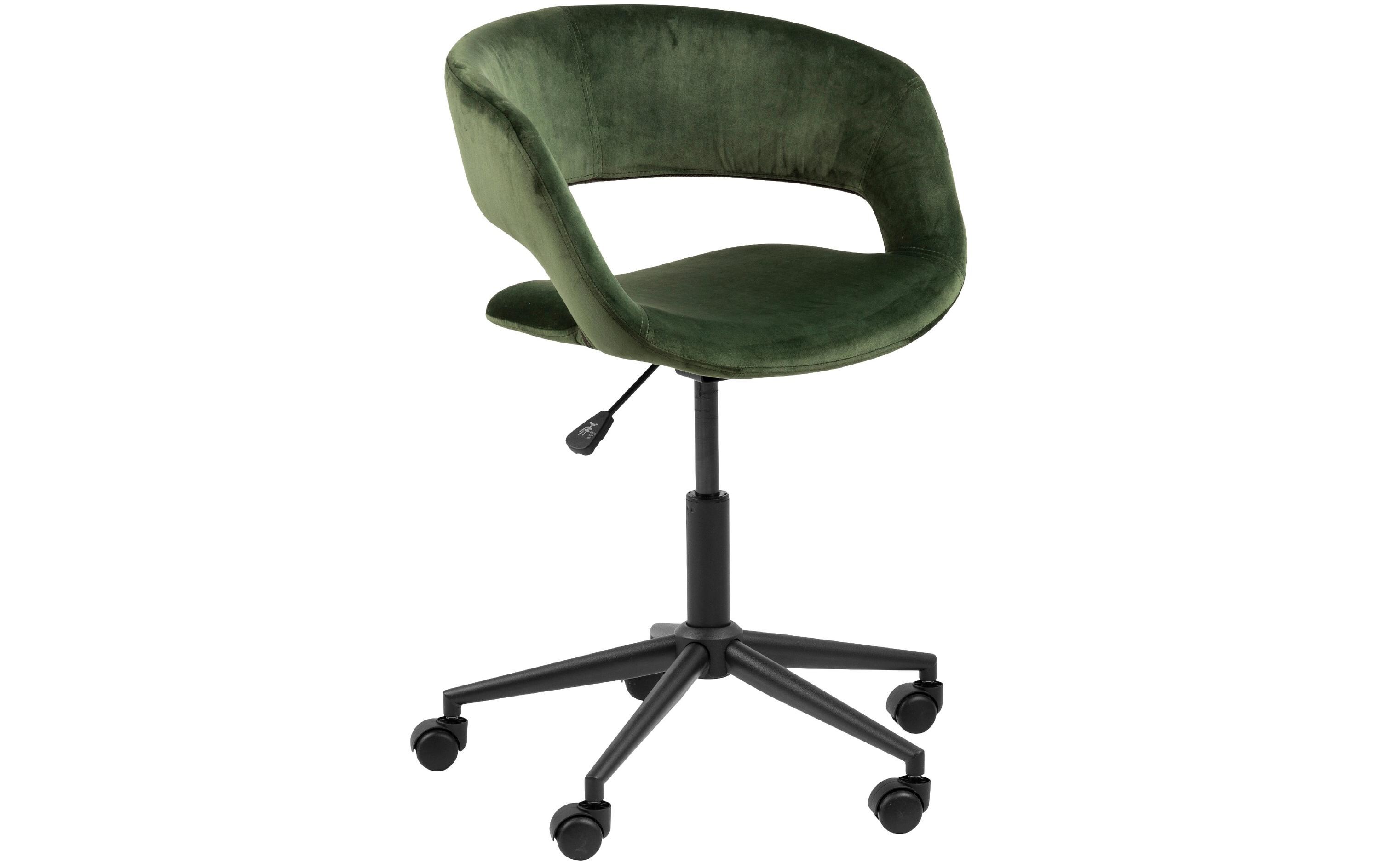 AC Design Bürostuhl Grace, mit Polsterrücken, Waldgrün AC Design Bürostuhl Grace, mit Polsterrücken, Waldgrün