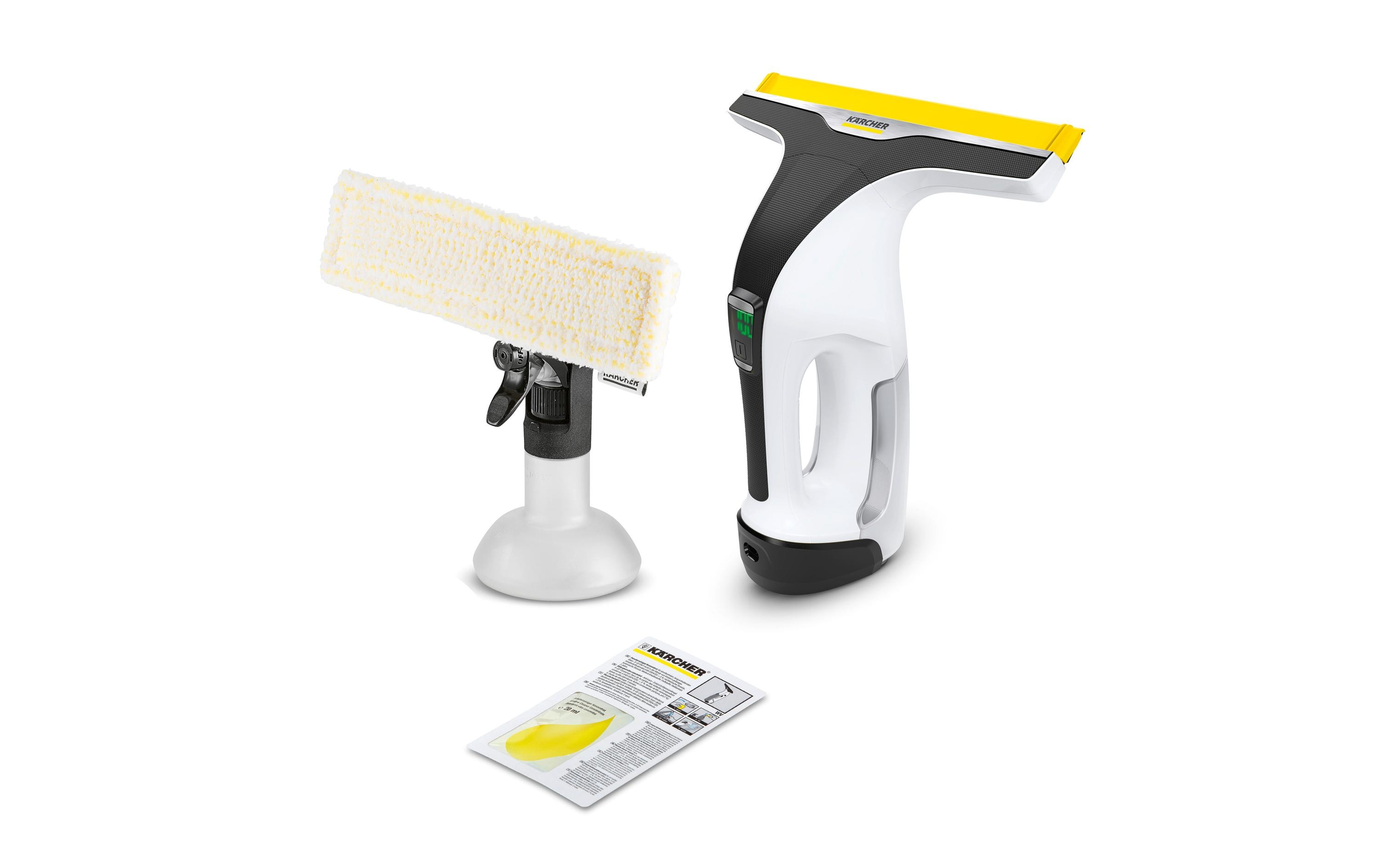 Kärcher Fenstersauger WV 6 Plus Schwarz/Weiss Kärcher Fenstersauger WV 6 Plus Schwarz/Weiss
