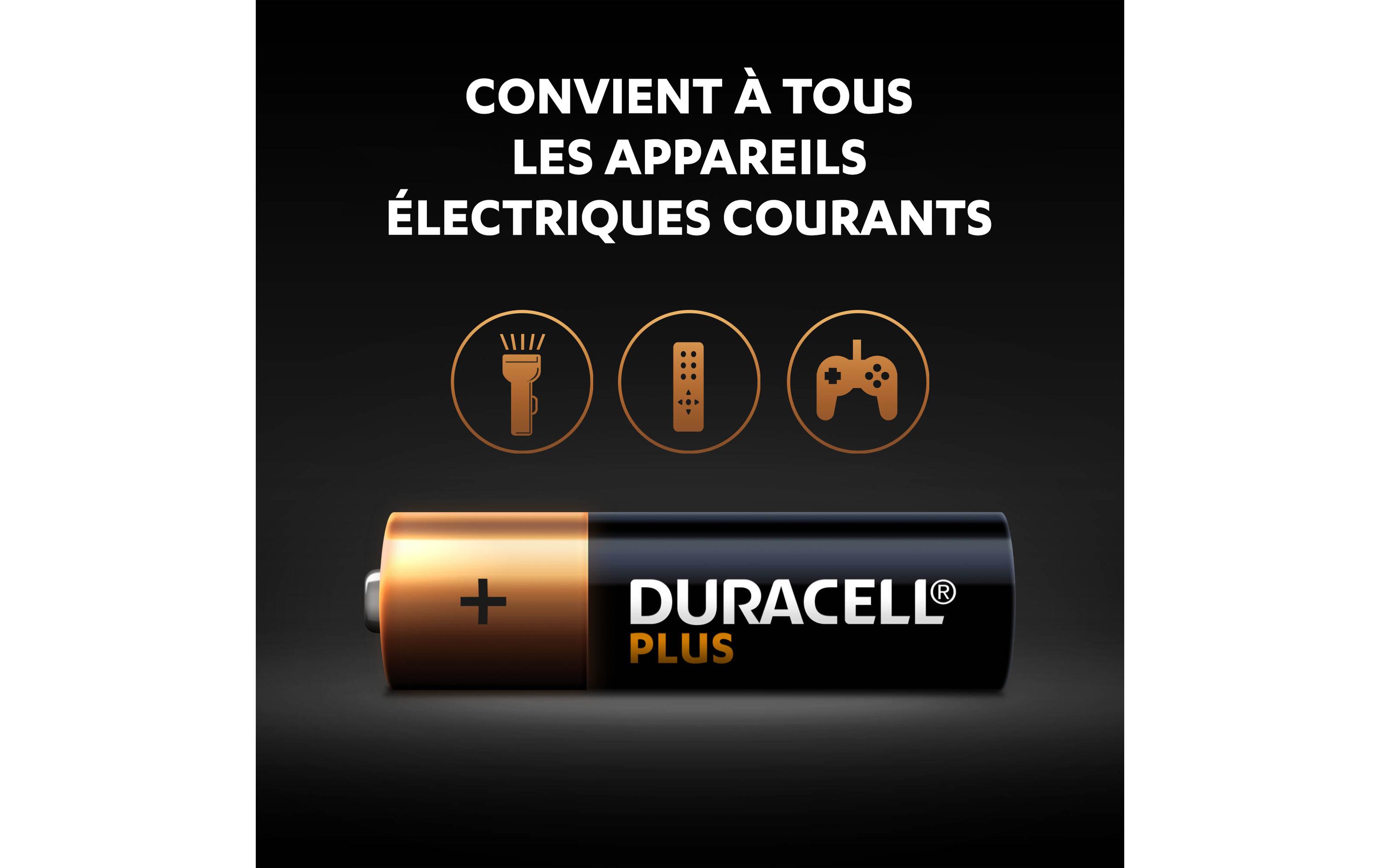 Duracell Batterie Plus Power MN1500 AA 8 Stück