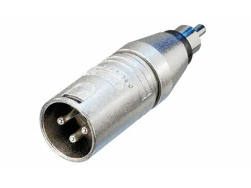 Neutrik Audio-Adapter NA2 MpxMM XLR 3 Pole, male - Cinch