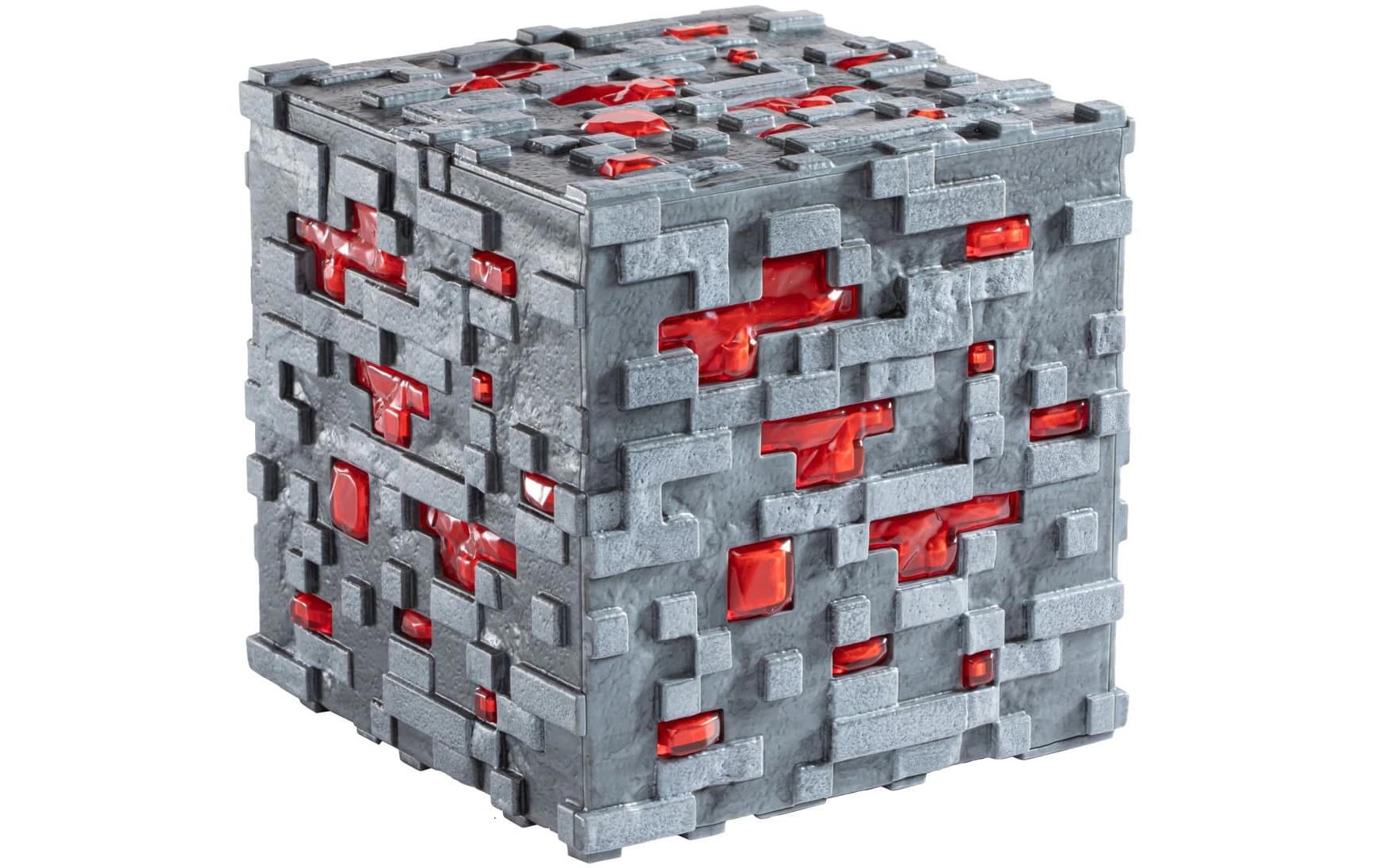 Paladone Dekoleuchte Minecraft Illuminating Redstone Ore Cube 10 cm