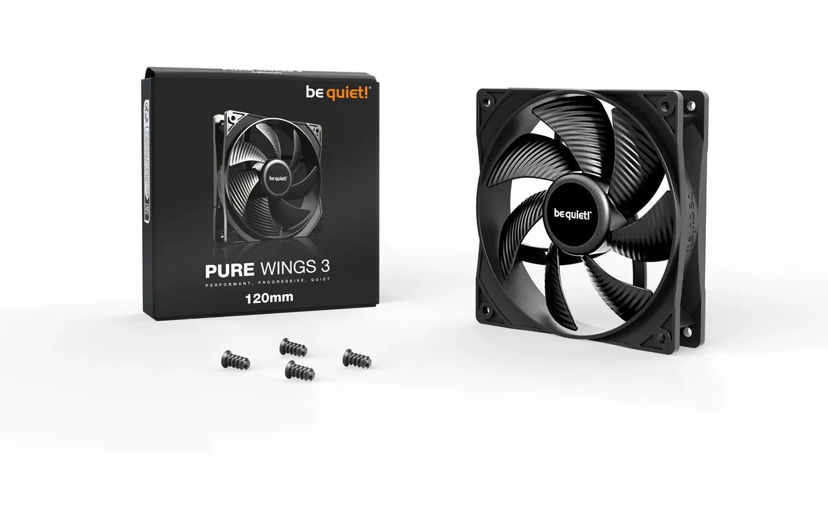be quiet! PC-Lüfter Pure Wings 3 120 mm be quiet! PC-Lüfter Pure Wings 3 120 mm