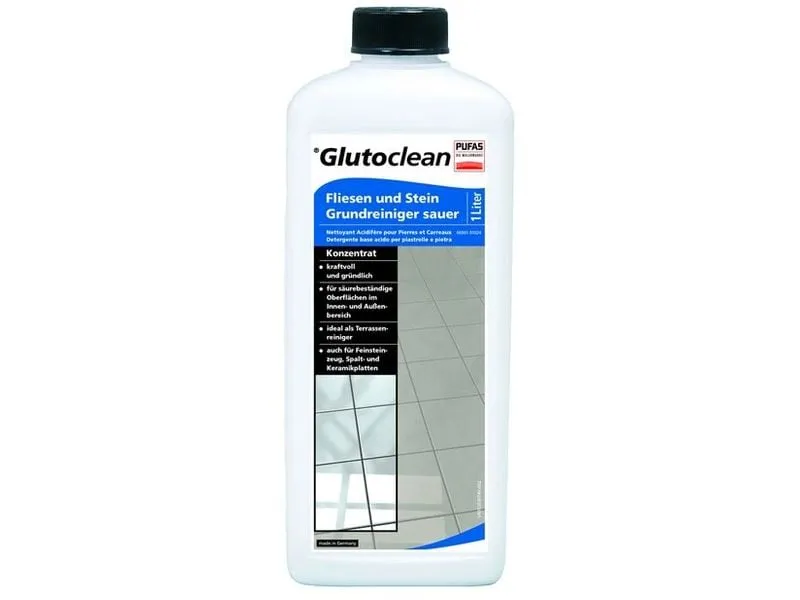 Glutoclean Fliesen+Stein Grundrein.sauer 1 l