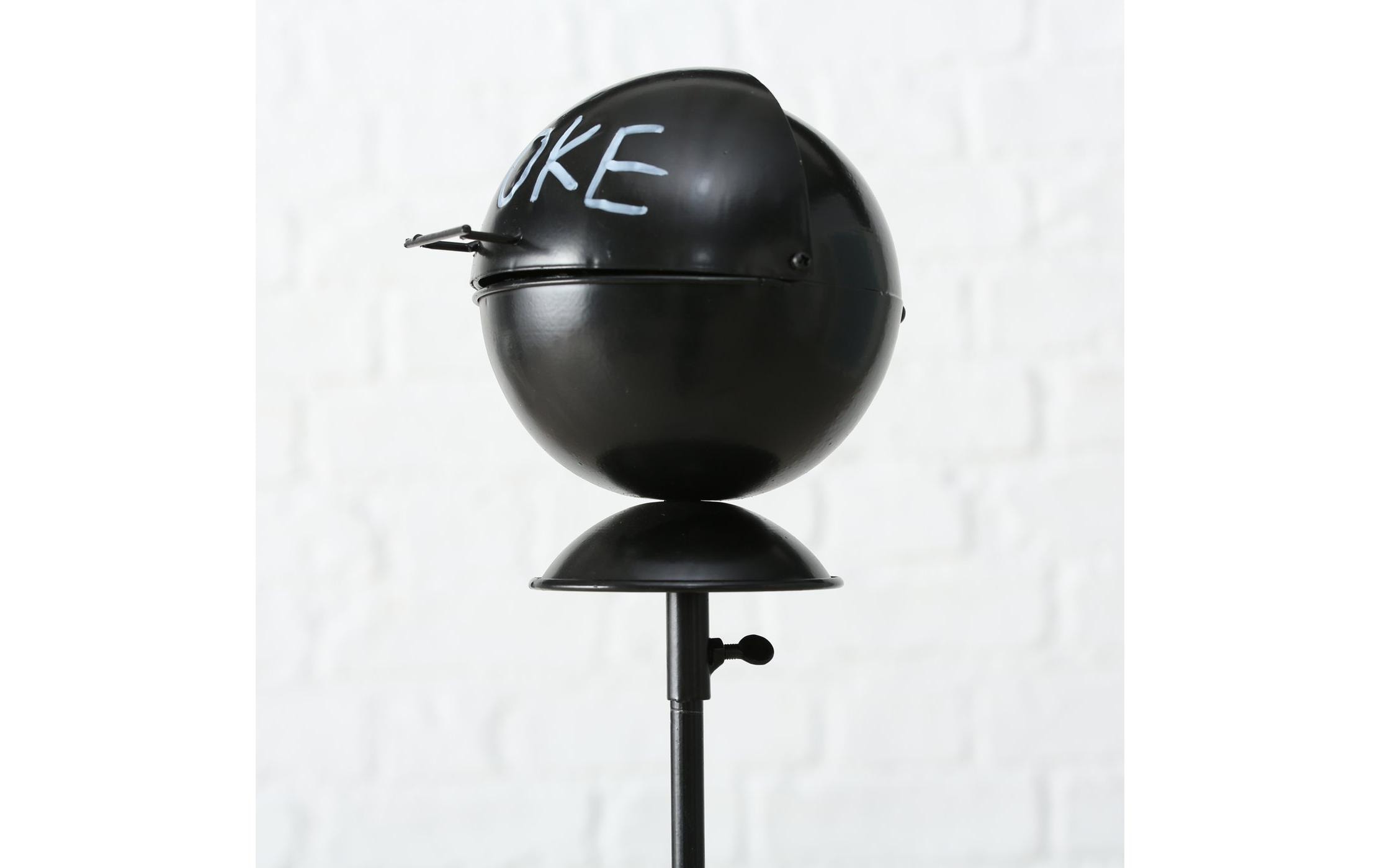 Boltze Standascher Smoke Schwarz/Weiss