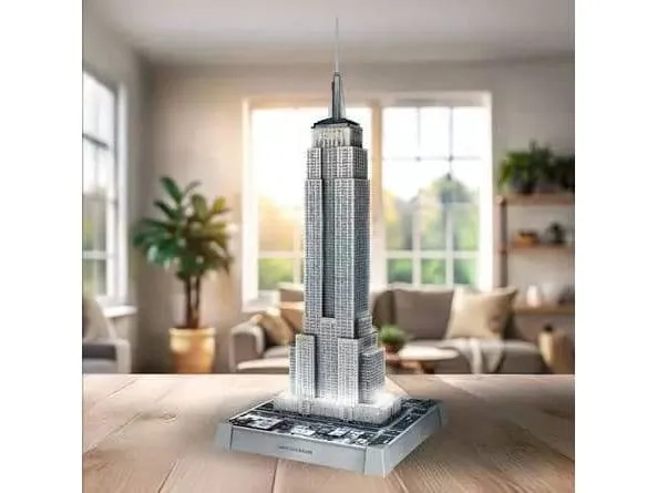 Ravensburger 3D Puzzle Iconics Empire State Building Light Ravensburger 3D Puzzle Iconics Empire State Building Light