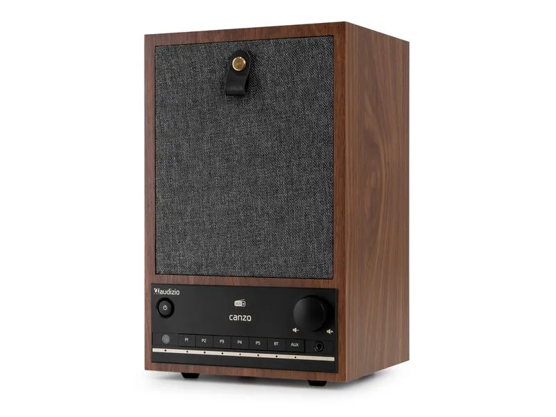Audizio Internet Radio Canzo Dunkelbraun Audizio Internet Radio Canzo Dunkelbraun