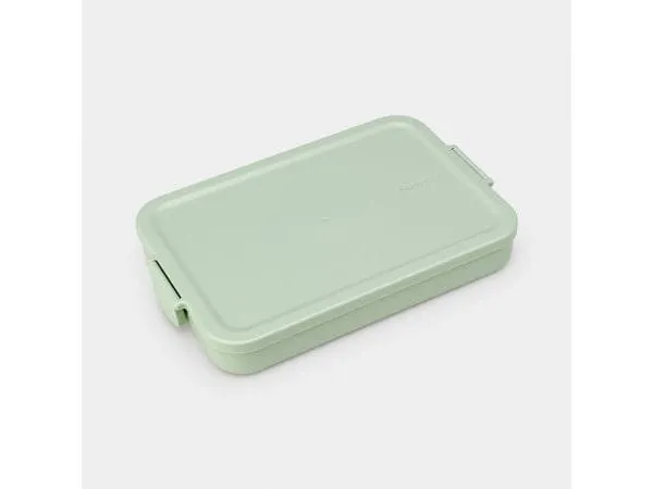 Brabantia Lunchbox Make & Take 25.5 x 16.6 x 3.7 cm, Jade Brabantia Lunchbox Make & Take 25.5 x 16.6 x 3.7 cm, Jade