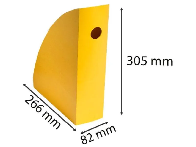 Exacompta Stehsammler Bee Blue Mag-Cube A4 Gelb/Safran Exacompta Stehsammler Bee Blue Mag-Cube A4 Gelb/Safran