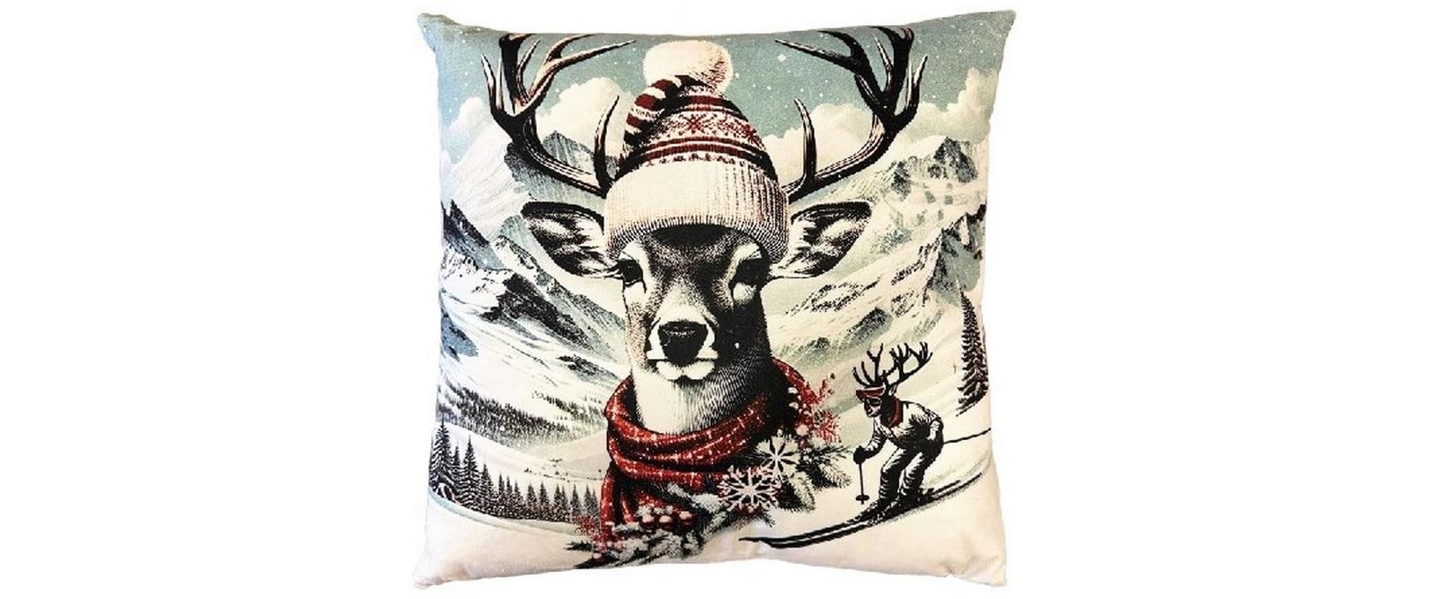 Dameco Kissen Hirsch 45 x 45 cm