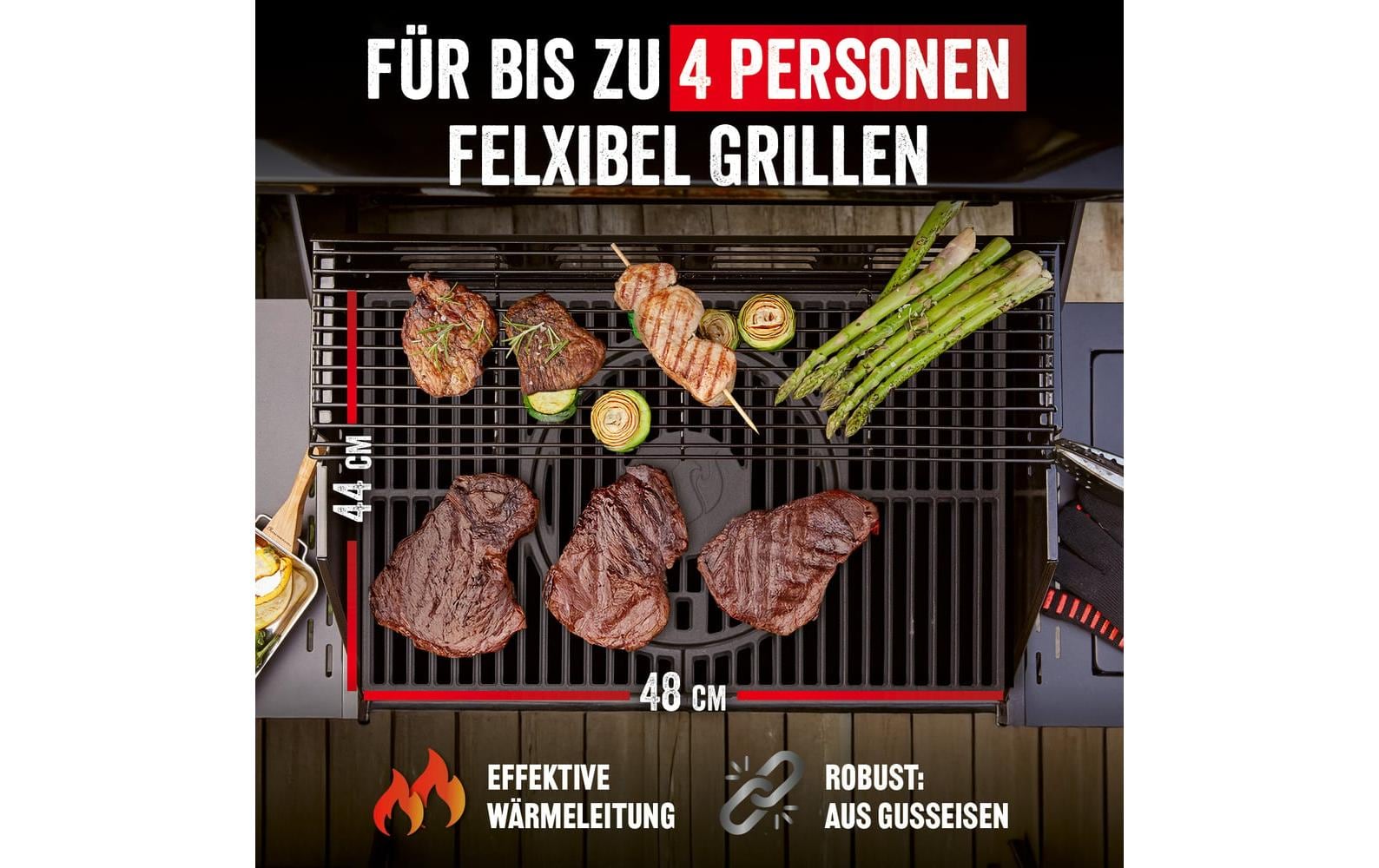 Landmann Grillrost Modulus - Schwarz