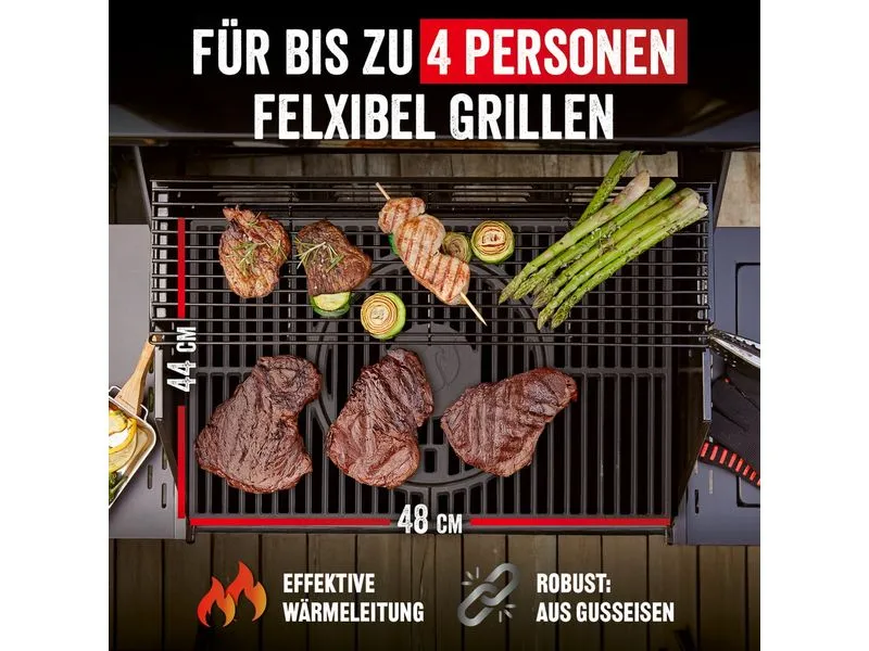 Landmann Grillrost Modulus - Schwarz Landmann Grillrost Modulus - Schwarz