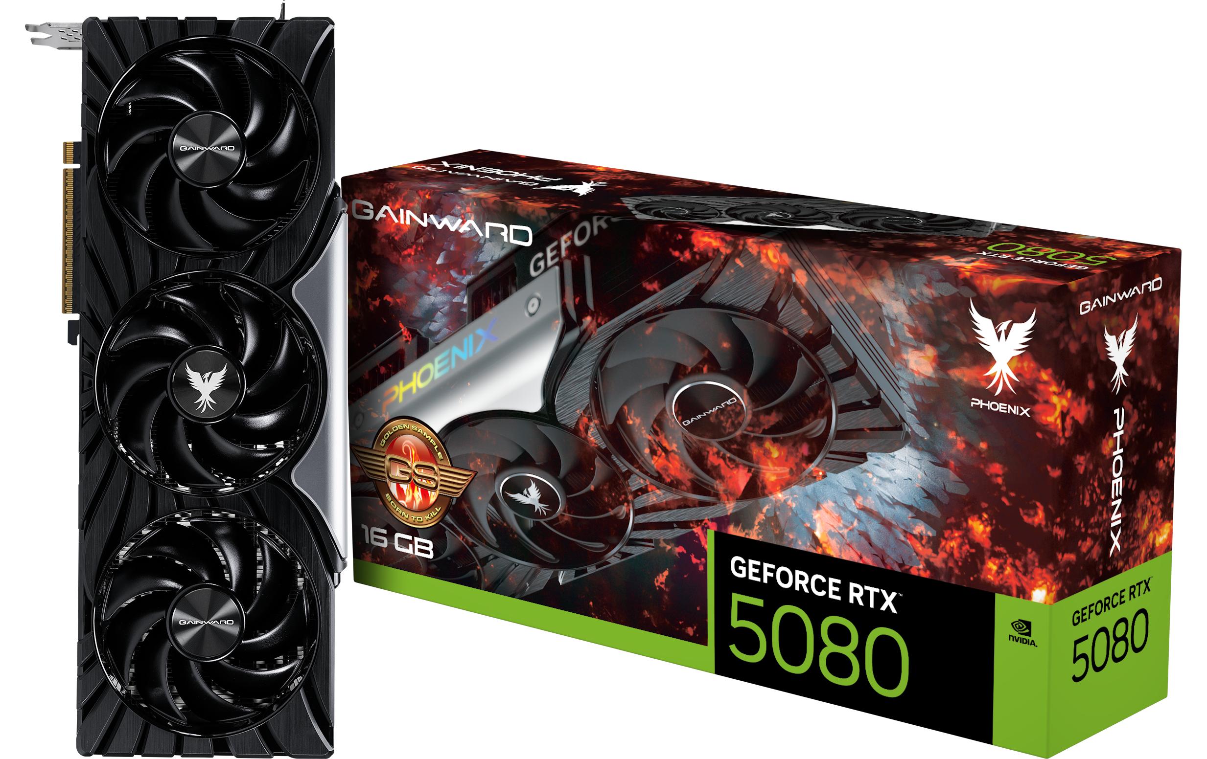 Gainward Grafikkarte RTX 5080 Phoenix GS 16 GB