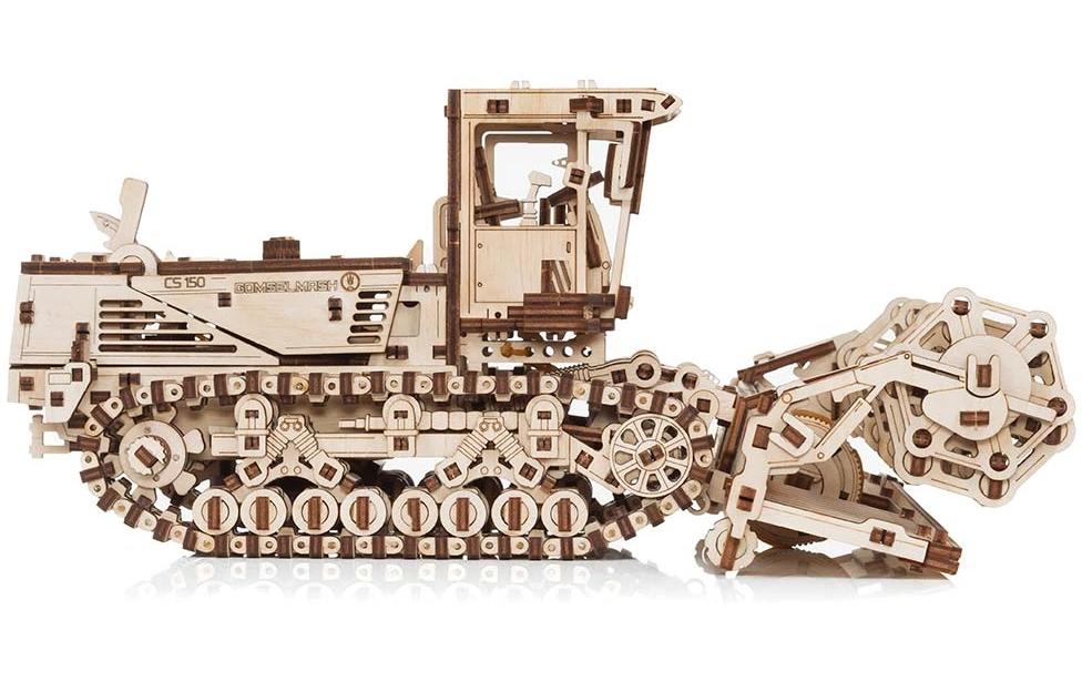 Eco-Wood-Art Bausatz Mähdrescher CS-150C