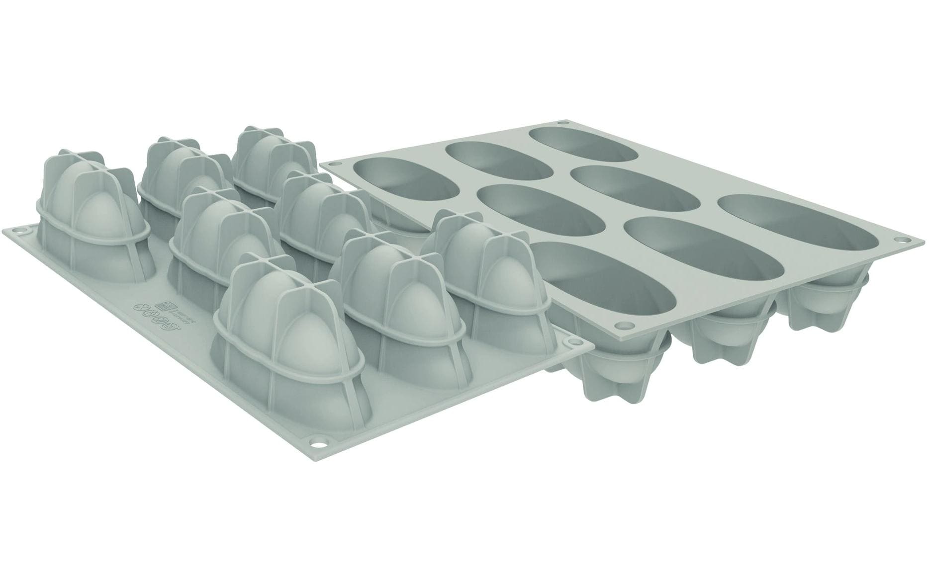 Silikomart Silikonform Blütenblatt Oval, 2 Stück