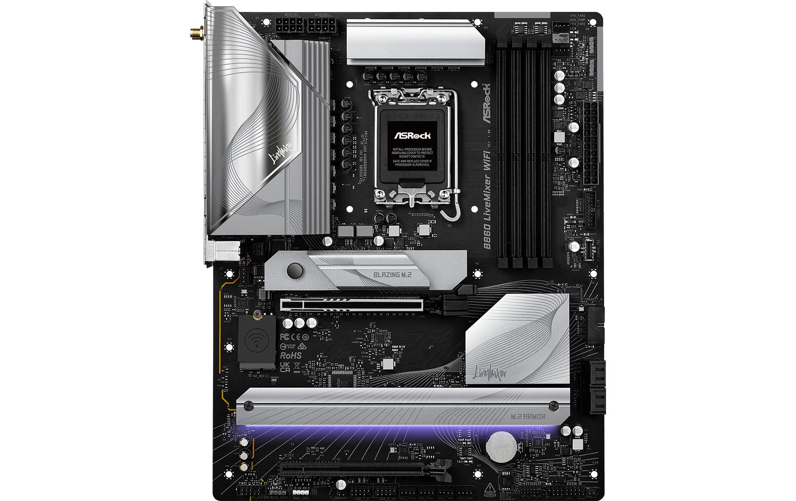 ASRock Mainboard B860 LiveMixer WiFi