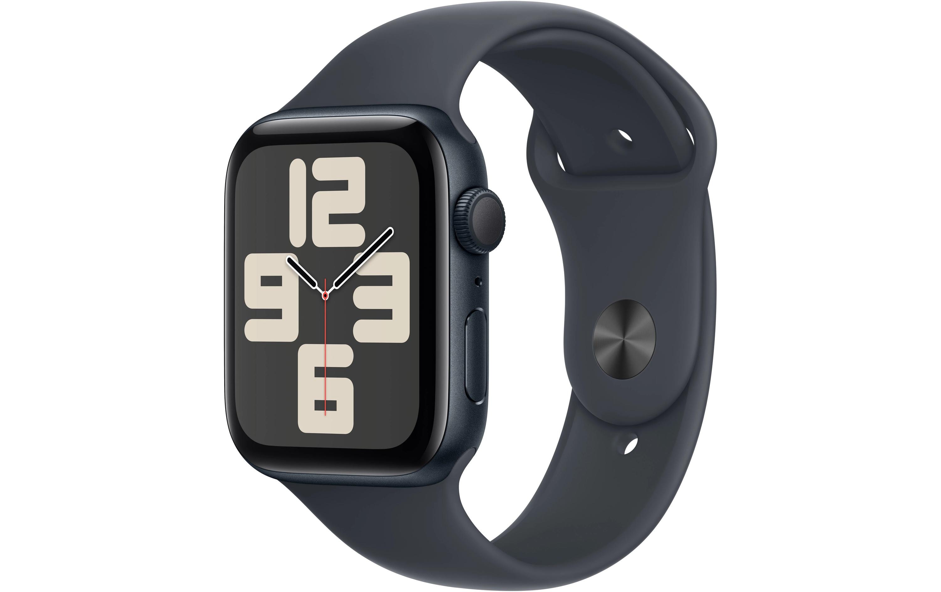 Apple Watch SE 2024 44 mm GPS Alu Sport Mitternacht M/L Apple Watch SE 2024 44 mm GPS Alu Sport Mitternacht M/L