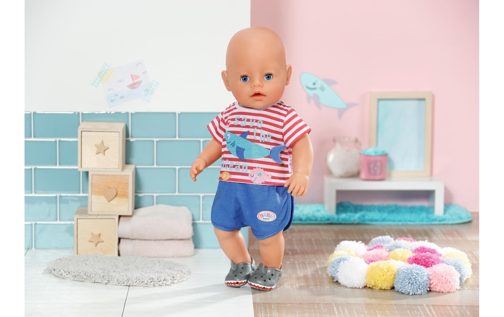 Baby Born Puppenkleidung Pyjamas & Clogs