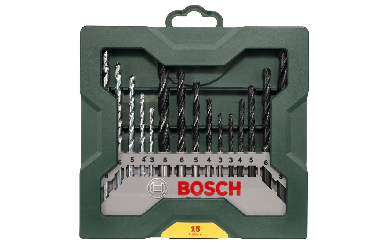 Bosch Bohrer-Set Mini-X-Line Mixed, 15-teilig Bosch Bohrer-Set Mini-X-Line Mixed, 15-teilig