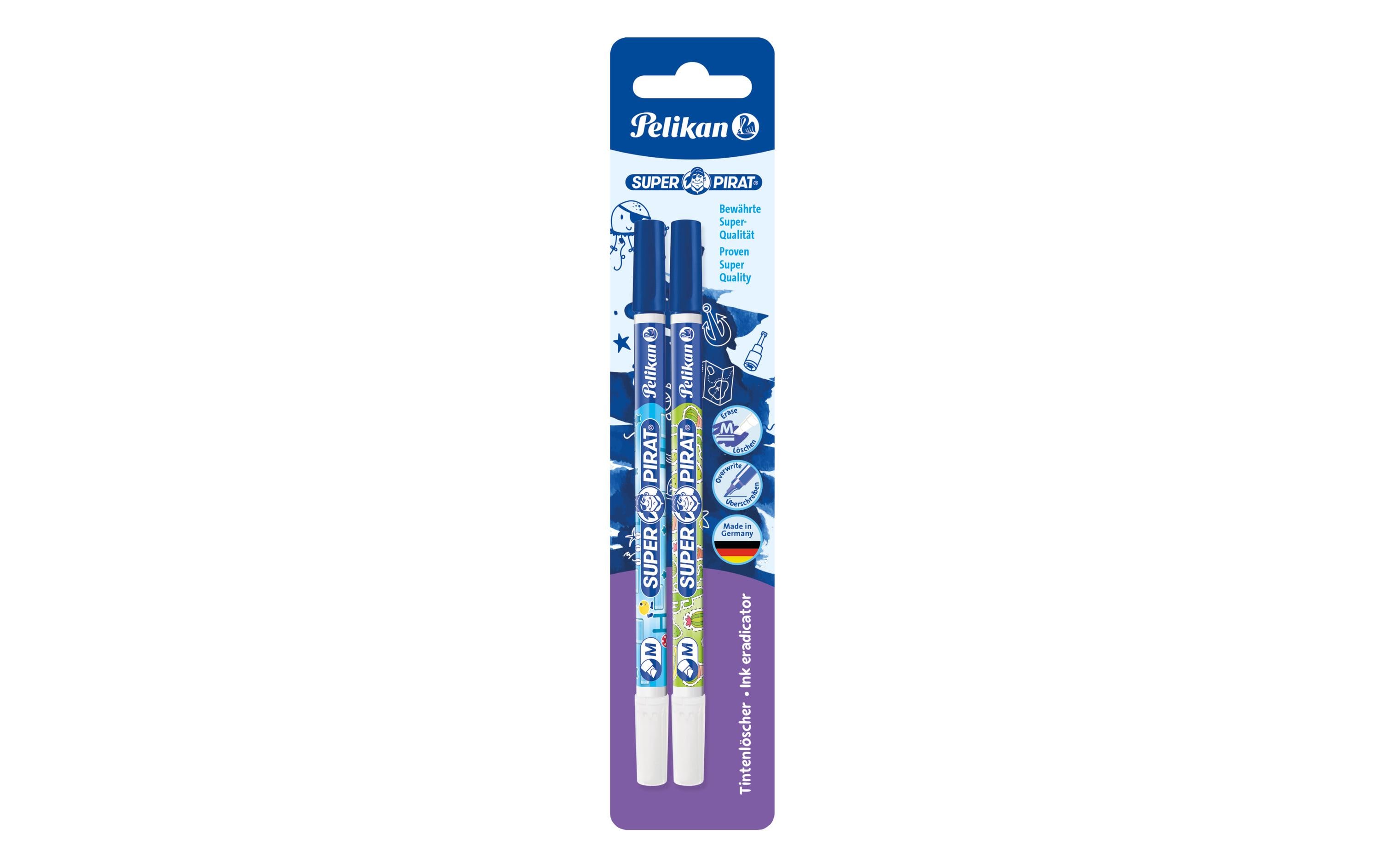 Pelikan Tintenlöscher Super Pirat M 2er Blister Pelikan Tintenlöscher Super Pirat M 2er Blister