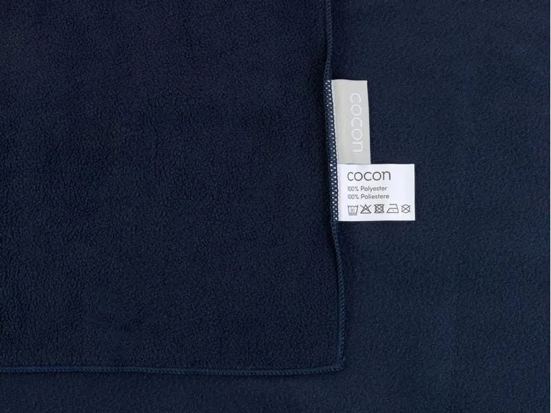 COCON Decke Fleece Polar 150 x 210 cm, Navy