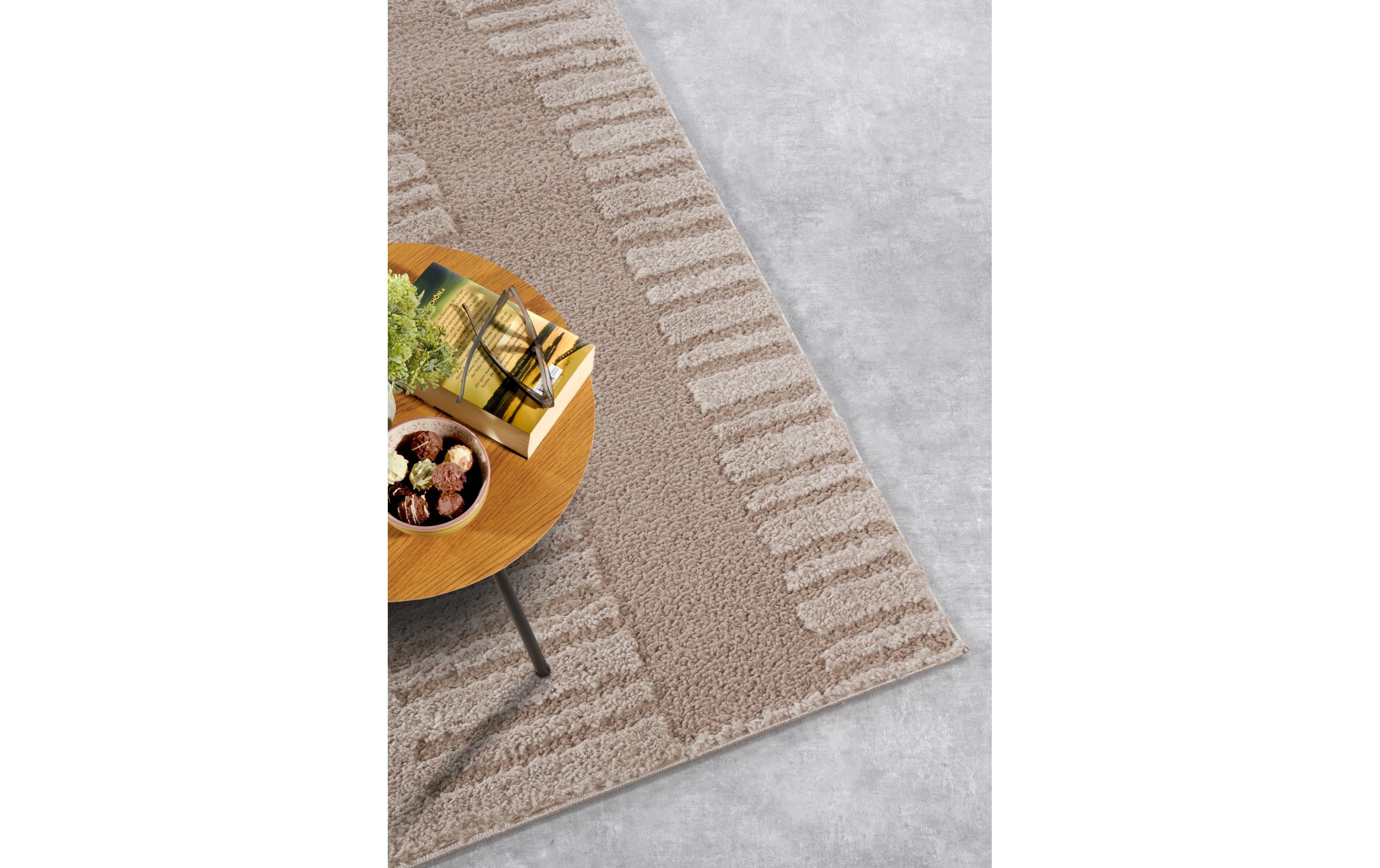 Elle Decoration Teppich Bartoux 120 cm x 170 cm, Beige