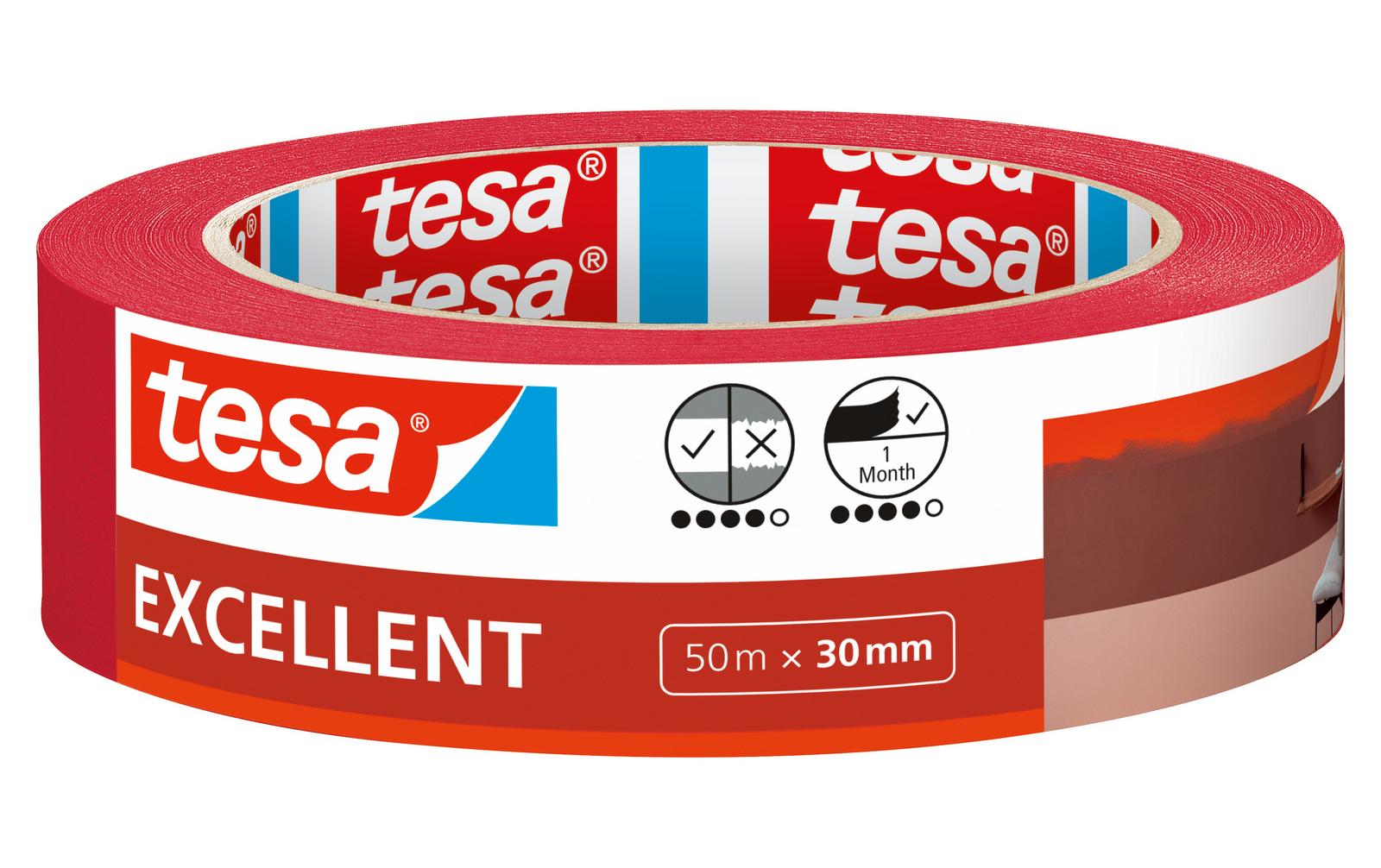 tesa Malerband Excellent, 50 mm x 30 m tesa Malerband Excellent, 50 mm x 30 m
