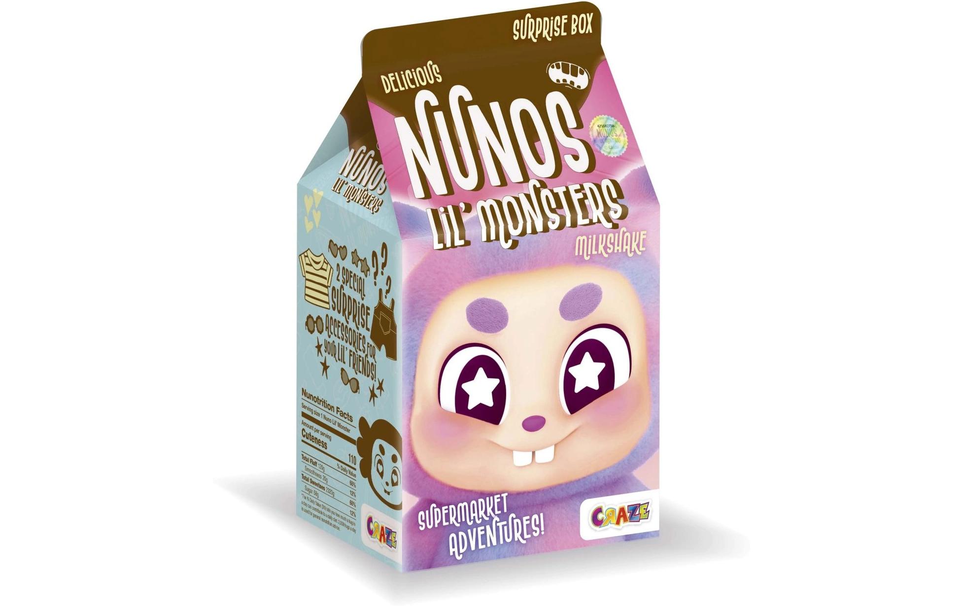 Craze Plüsch Nunos Lil' Monsters Assortiert