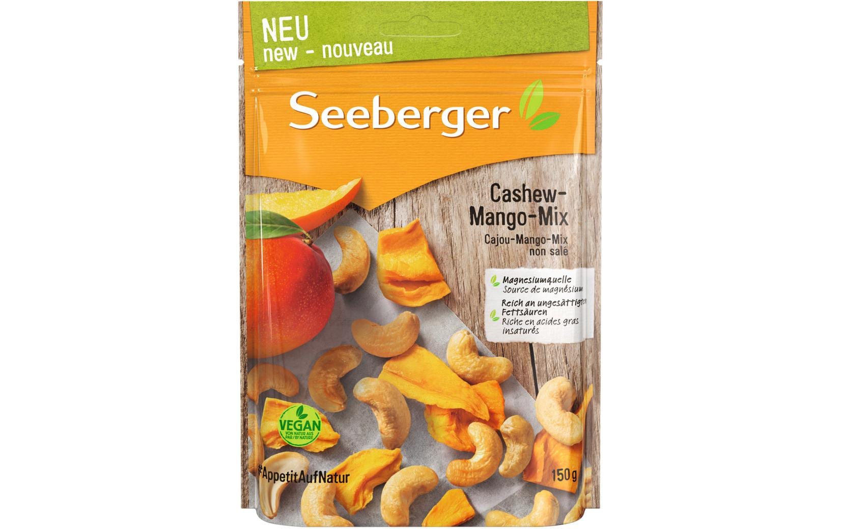 Seeberger Cashew-Mango-Mix 150 g